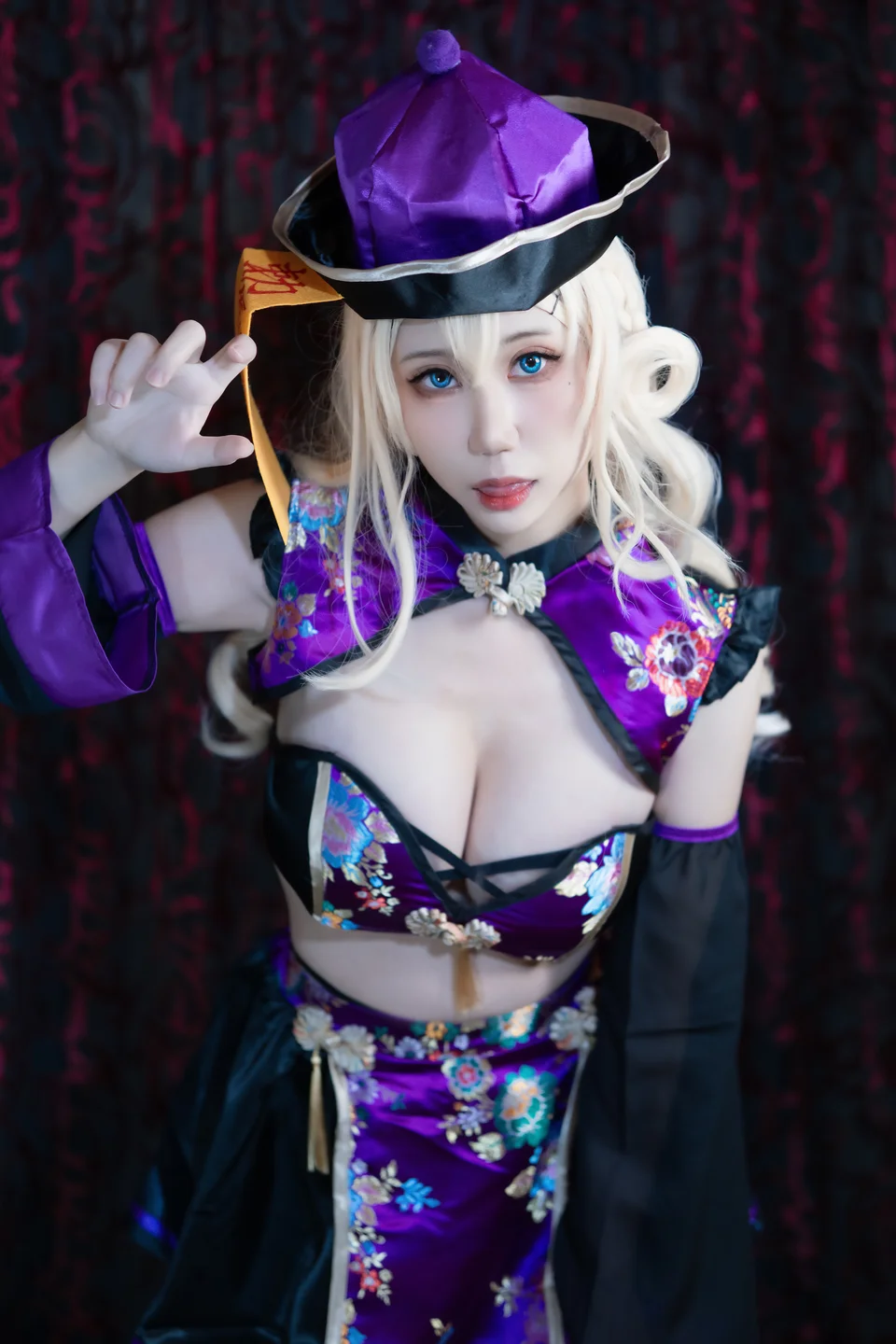 坊桥夜泊_No_002_Sugar_Whip_戦斗キョンシー_紫_40P_375MB tg@simisebaisi 【丝足阁】031.webp